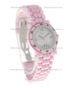 Chopard Happy Sport Ladies Japanese Pink Watch