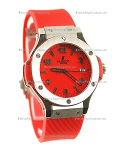 Hublot Big Bang Red Japanese Replica Watch in Swiss Casing