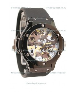Hublot Big Bang Commando White Camouflage Japanese Watch