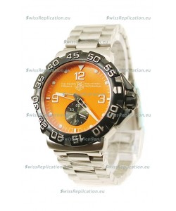Tag Heuer Professional Formula 1 Japanese Replica Watch in Orange Dial