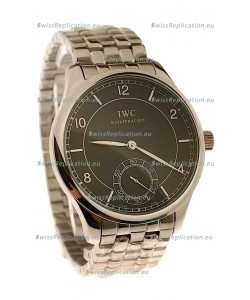 IWC Portugese Automatic Japanese Watch in Black Dial