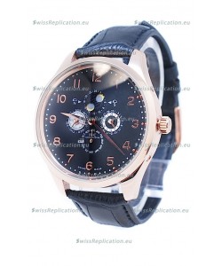 IWC Da Vinci Perpetual Calendar Chronograph Japanese Gold Watch