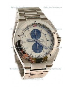 IWC Ingenieur Chronograph Japanese Watch in White Dial