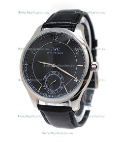 IWC Portugese Automatic Watch in Black Dial