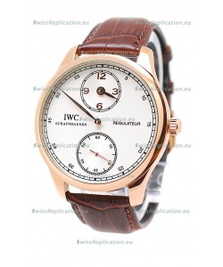 IWC Portuguese Regulateur Japanese Gold Watch