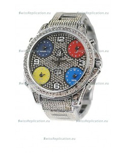 Jacob & Co Diamond Watch in Arabic Markers