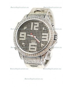 Jacob & Co Diamond Japanese Replica Watch in Big Arabic Markers