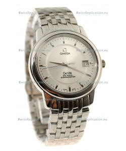 Omega Co-Axial Deville Japanese Steel Watch in Stick Markers