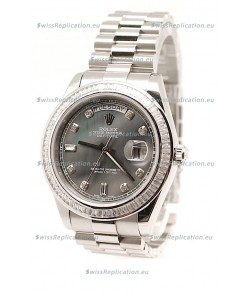 Rolex DayDate Japanese Replica Watch in Pearl Dial