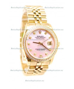 Rolex Datejust 2011 Edition Japanese Replica Gold Watch