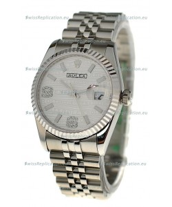 Rolex Datejust Silver Replica Watch