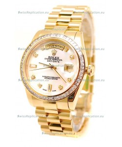 Rolex Day Date Gold Japanese Replica Watch