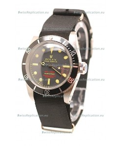 Rolex Submariner Swiss Watch Nylon Strap Watch