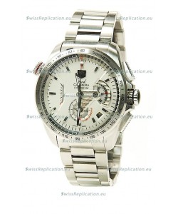 Tag Heuer Grand Carrera Calibre 36 Swiss Replica Watch in White Dial