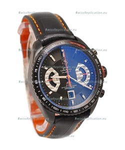 Tag Heuer Grand Carrera Japanese Replica PVD Watch 