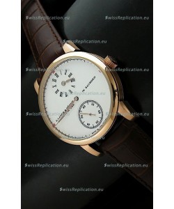 A.Lange & Sohne Cortes de Geneve Decorative Bridges Classic Replica Rose Gold Watch 