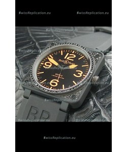 Bell and Ross BR01 92 Limited Edition Swiss Watch in Black Dial