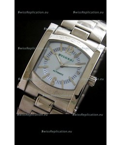 Bvlgari Assioma Japanese Automatic Watch in Blue Dial