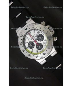 Bvlgari Diagono Chrono Swiss Replica Watch in White Dial