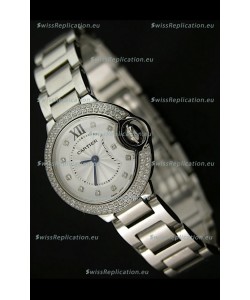 Balon Bleu de Cartier Ladies Japanese Watch in Steel
