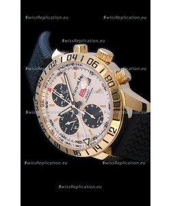Chopard Mille Miglia GMT Swiss Replica Watch in Pink Gold