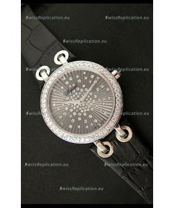 Chopard Xtravaganza Ladies Ladies Japanese Replica Watch in Black Dial