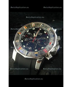 Corum Admiral's Cup Challenge Swiss Replica Watch in Black Dial