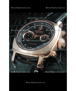 Ferrari Granturismo Swiss Replica Watch in Pink Gold Case