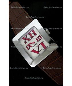 Franck Muller Geneve Infinity Japanese Special Watch in Red Markers