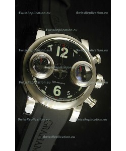Graham Chronograph Swordfish Swiss Replica Watch in Black Dial