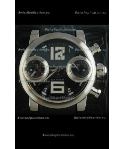 Graham Chronograph Swordfish Swiss Replica Watch in Black Dial