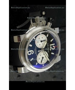 Graham Chronofighter Swiss Replica Watch in Black Dial