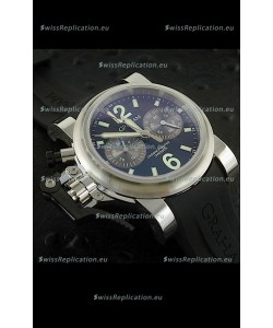 Graham Chronofighter Oversize Swiss Replica Watch in Black Dial