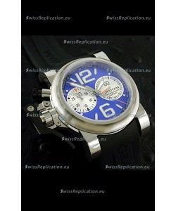 Graham Chronofighter Oversize Swiss Replica Watch in Black Dial
