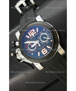 Graham Chronofighter Swiss Replica Watch in Blue Dial