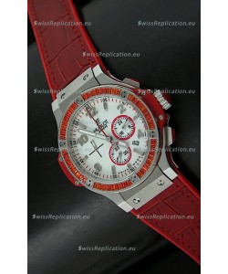 Hublot Big Bang Japanese Repica Watch in Red Strap