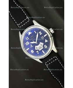 IWC Schaffhausen Japanese Replica Watch in Black Dial