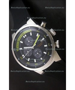 IWC Schaffhausen Cousteau Divers Japanese Replica Watch in Black