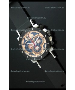 Jacob and Co. Manhattan Epic 2 Watch in Orange Dial