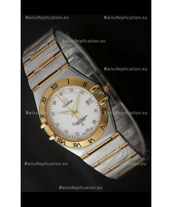 Omega Constellation Quartz in Pink Gold Two ToneCasing