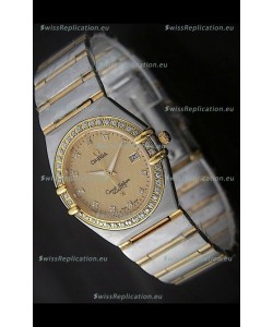 Omega Constellation Quartz in Yellow Gold Dial