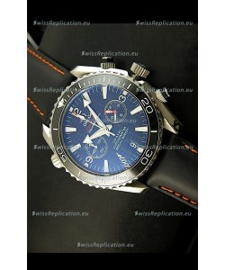 Omega Seamaster The Planet Ocean Japanese Replica Watch in Black