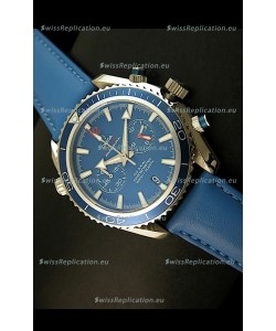 Omega Seamaster The Planet Ocean Japanese Replica Watch in Blue