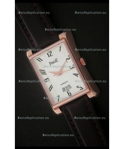 Piaget Tie Emperador Swiss Watch in White Dial