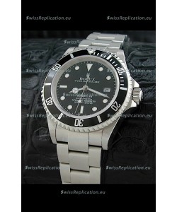 Rolex Sea-Dweller Swiss Replica Watch in Black Dial
