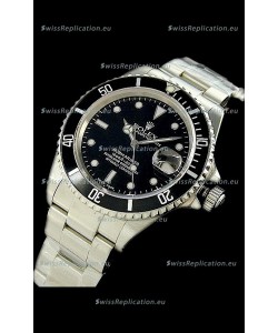 Rolex Submariner Oyster Perpetual Japanese Replica Watch in Black