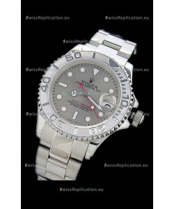 Rolex Yachtmaster Japanese Replica Watch in Silver Dial