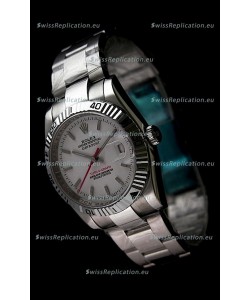 Rolex Datejust Turn O Graph Replica Watch in Black Dial