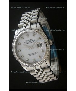 Rolex Datejust Japanese Replica Automatic Watch in White Dial