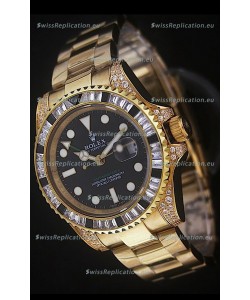 Rolex GMT Master II Swiss Replica Gold Watch